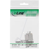 Módulo Inline Rj45 Keystone Jack Snap-In Cat.6a, Con Cubierta Antipolvo Azul