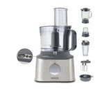 Kenwood Küchenmaschine Multipro Compact+ (Plata, 800 Watt, Integrierte Waage, Mixaufsatz Und Blend-Xtract 2go) 0w22011047