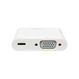 Logilink Conversor Usb 3.1 Tipo C A Vga Con Puerto De Carga Ua0259