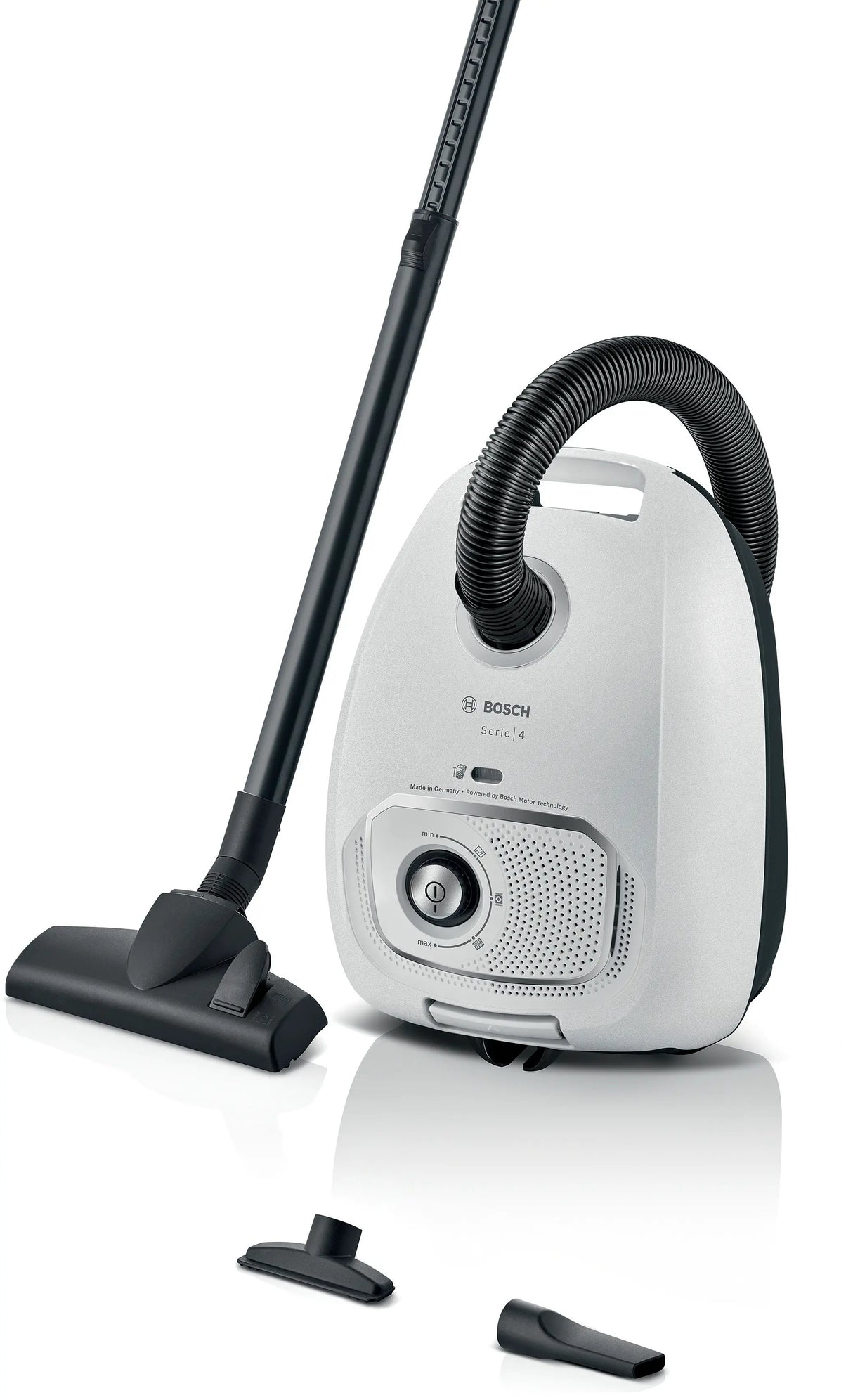 EAN 4242005484027 - Bosch BGB41WH1 aspiradora 4 L Aspiradora cilíndrica Secar 600 W Bolsa para el polvo imagen 1