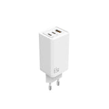 Cargador De Pared Leotec Lecsph65w3w 2xusb Tipo-C 1xusb 65w
