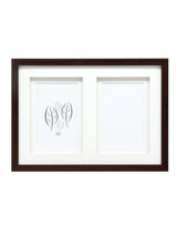 Deknudt S65kq2  Brown 2x15x20 Marco De Galeria Madera Passepartout