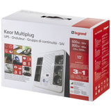 EAN 3414971227262 - Legrand Keor ASI MULTIPLUG 600 FR sistema de alimentación ininterrumpida (UPS) Línea interactiva 0,6 kVA  imagen 5