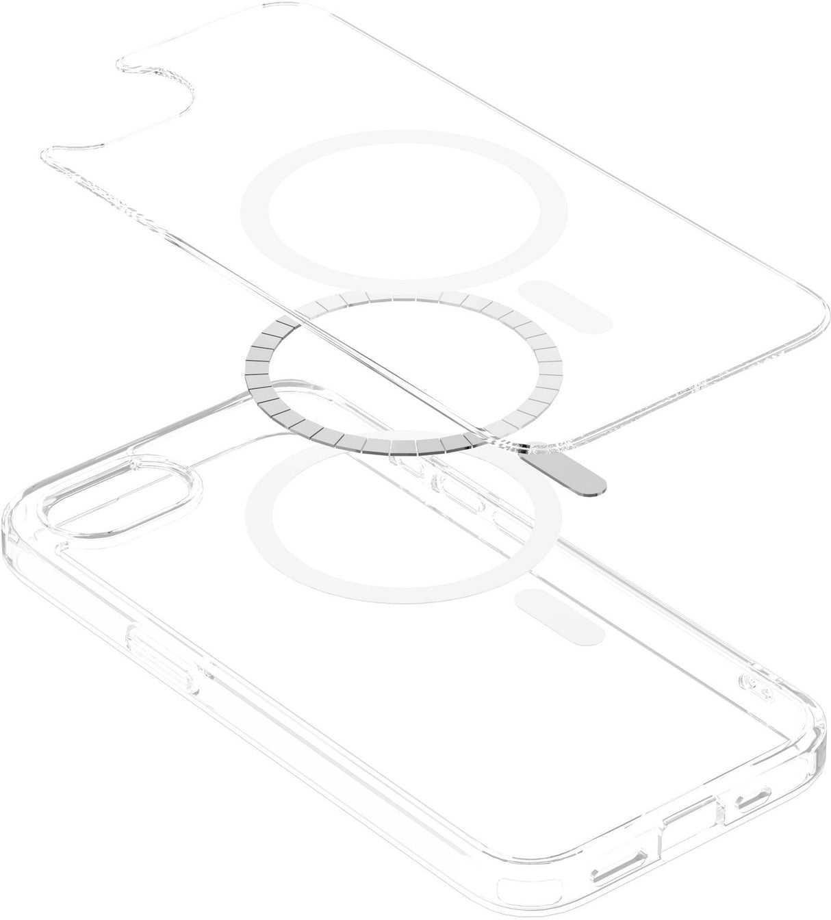 Infinite (Grs) Oslo Iphone  16e Clear Magnetic Cover.