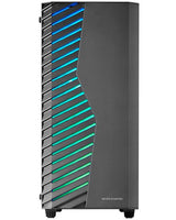 Caja Semitorre Atx Mc-Volt Argb Negro Mars Gaming <Div Class='Especificaciones'>. Int.: 2x3.5,2x2.5/ 1xusb3.0, 2xusb2.0/ Audio In/Out.
