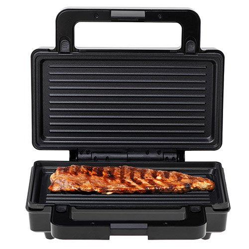 EAN 5905575903112 - Adler AD 3073 sandwichera 1400 W Negro, Plata imagen 5