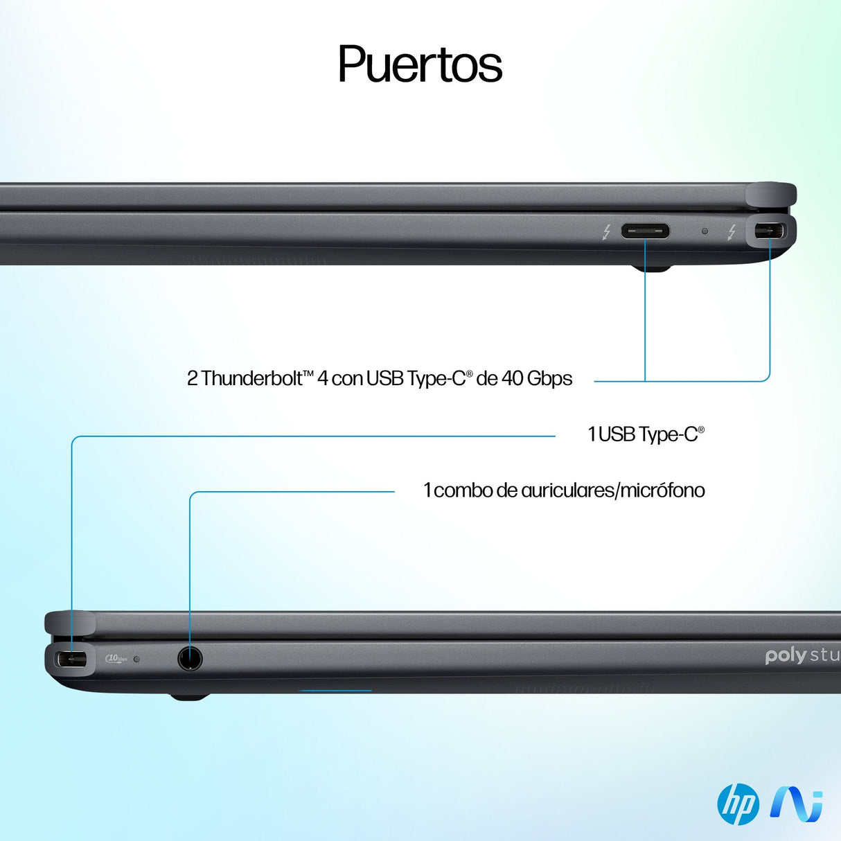 Portátil 14-Fh0006ns Regis 24c2 Hp Omnibook Ultra Flip 14 Ultra 7-258v (8c)    Win 11 32gb Lpddr5x On-Board 1tb Pcie Intel Arc Graphics Touch/14.0