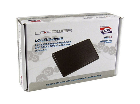 EAN 4260070126017 - LC-Power LC-25U3-Hydra Caja de disco duro (HDD) Negro 2.5" imagen 3