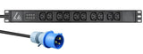 EAN 5715063053010 - Lanview LVR-3MIEC-AMP-10C13 unidad de distribución de energía (PDU) 10 salidas AC 1U Negro imagen 1