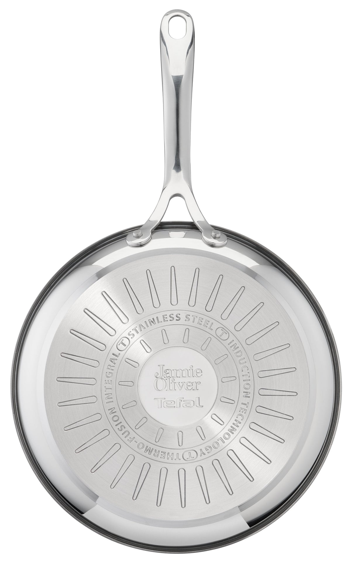 Tefal Bratpfanne By Jamie Oliver Cook Smart (Edelstahl/Negro, Ø 24cm) E31004