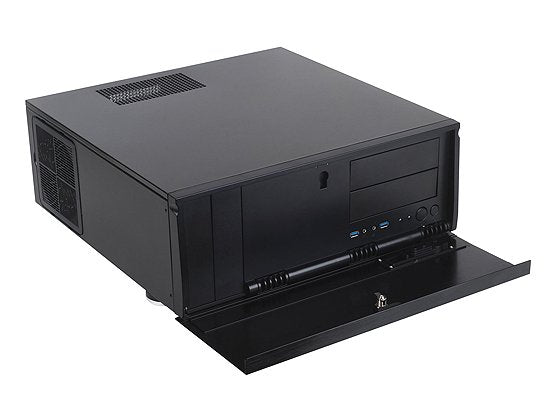 Caja Pc Silverstone Computer Case Sst-Gd07b Grandia Htpc Atx, Black