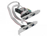 Delock Tarjeta Pci Express --> 4 X Serie Rs-232
