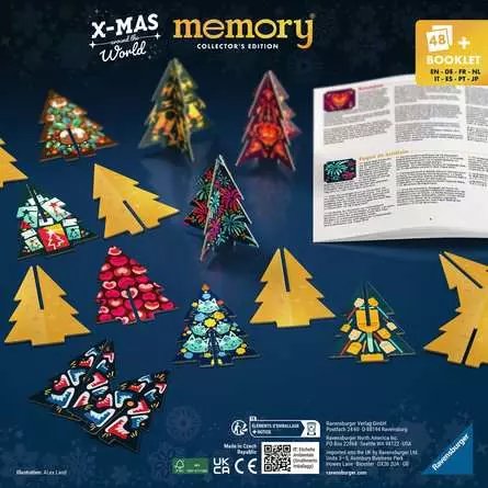 Juego De Memoria Ravensburger Collector'S Memory Navidad