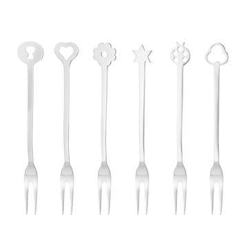 Sambonet New Portafortuna Inox 6 Party Forks