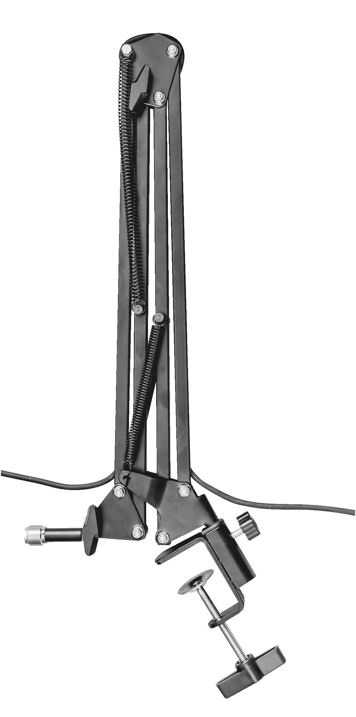 Brazo Ajustable Trust Gxt 253 Emita Arm Para Microfonos Con Adaptador 5/8  Cable 290cm Usb  22563