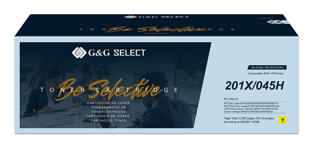 Toner  G&G Select Xl  Compatible Con Hp 201x Canon 045h