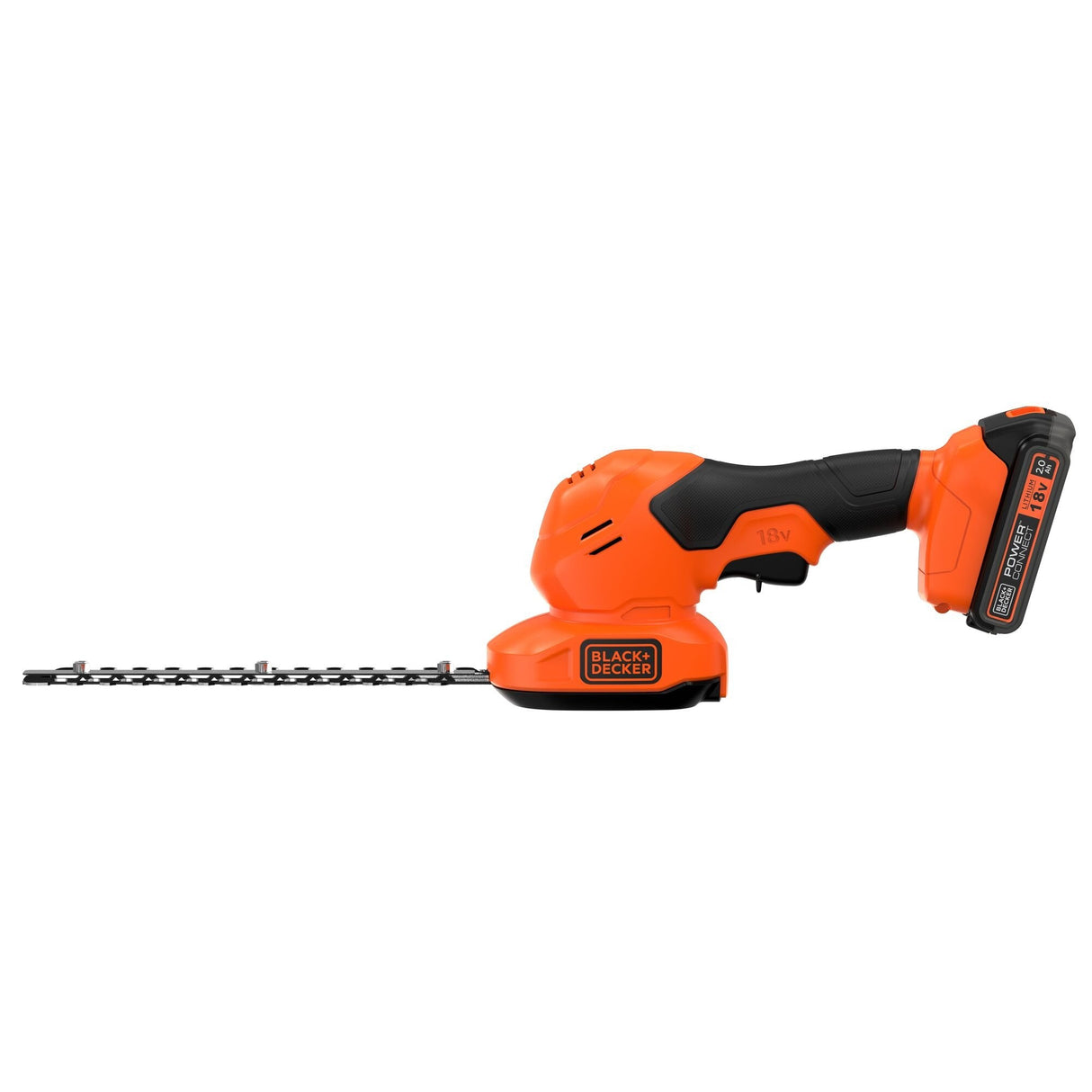 Cortasetos Black+Decker Bcss18d1-Qw Naranja