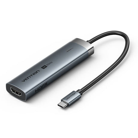 EAN 6922794788534 - Vention TGMHB base para portátil y replicador de puertos Alámbrico USB 3.2 Gen 1 (3.1 Gen 1) Type-C Gris imagen 1