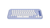 EAN 5099206127586 - Logitech 920-013074 teclado Universal Bluetooth QWERTY Internacional de EE.UU. Lila, Blanco imagen 3