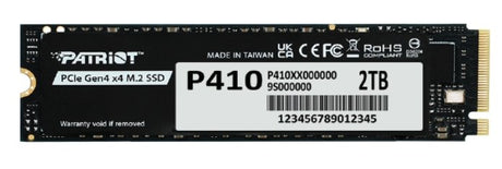 EAN 4711378431063 - Patriot Memory P410 2 TB M.2 PCI Express NVMe imagen 1