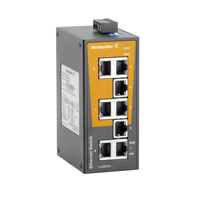 Weidmüller Red-Switch Unmanaged Ie-Sw-Bl08t-8tx - Switch - Ethernet - Switch - Ethernet