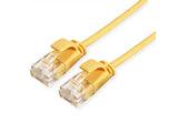 Roline Verde Utp Cable De Red Cat.6a (Class Ea), Lsoh, Slim, Gelb, 3 M