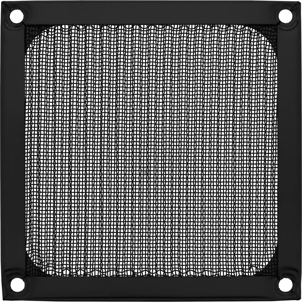 Filtro De Aluminio Inline Fan Grill 92x92mm Negro