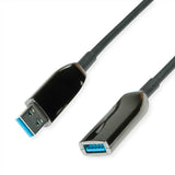 EAN 7630049627284 - ROLINE 12.04.1077 cable USB USB 3.2 Gen 1 (3.1 Gen 1) 20 m USB A Negro imagen 1