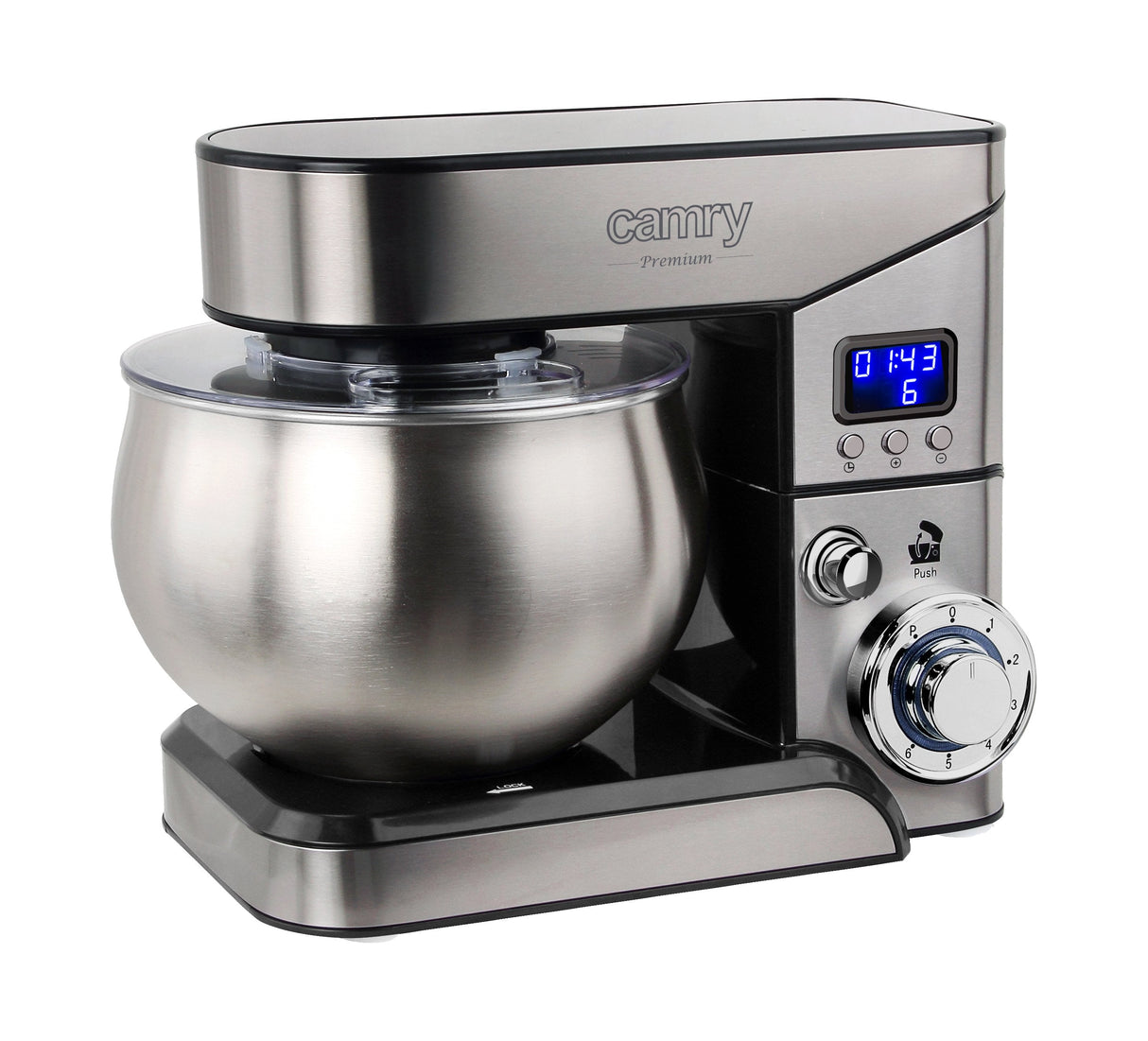 Robot De Cocina Camry Premium Cr 4223  2000 W 5 L Plata