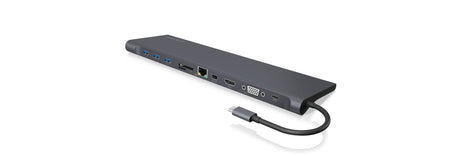 EAN 4250078167129 - ICY BOX IB-DK2102-C Alámbrico USB 3.2 Gen 1 (3.1 Gen 1) Type-C Antracita, Negro imagen 2