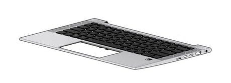 EAN 5704174476054 - HP M36413-B31 refacción para laptop Teclado imagen 1