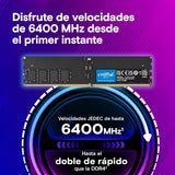 EAN 0649528943439 - Crucial CT64G64C52CU5 módulo de memoria 64 GB 1 x 64 GB DDR5 6400 MT/s 288-pin DIMM imagen 2