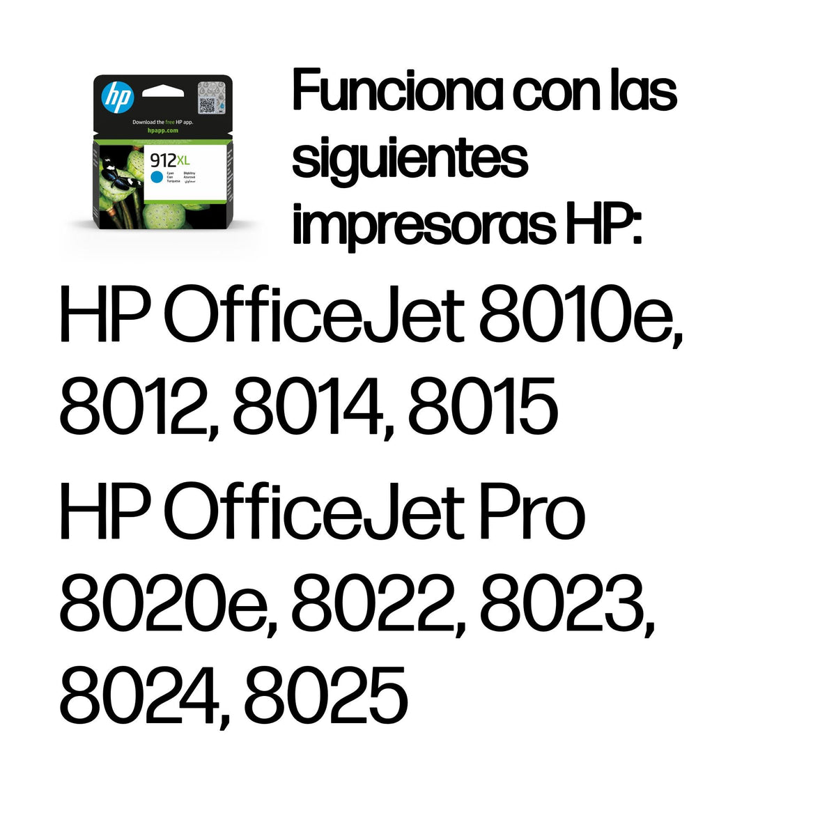 EAN 0199764686701 - HP 912XL High Yield Cyan Original Ink Cartridge cartucho de tinta 1 pieza(s) Alto rendimiento (XL) imagen 2