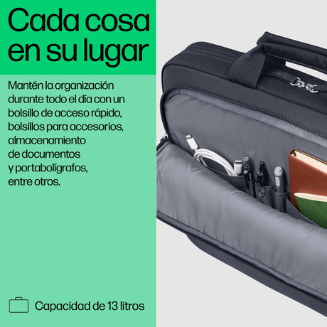EAN 0198122601950 - HP Everyday 16 Odyssey Gray Laptop Bag 40,9 cm (16.1") Maletín Gris imagen 6