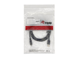Equip Cable Usb-C2.0->A 3a M M 0.50m Negro