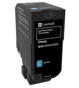EAN 0734646601344 - Lexmark 74C20C0 cartucho de tóner 1 pieza(s) Original Cian imagen 1