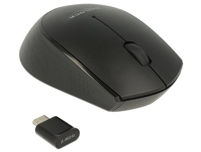 EAN 4043619125265 - DeLOCK 12526 ratón Oficina Ambidextro RF inalámbrico Óptico 1000 DPI imagen 2
