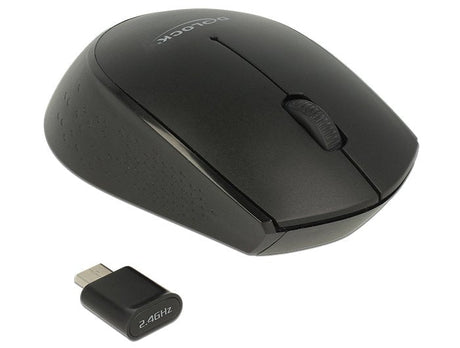 EAN 4043619125265 - DeLOCK 12526 ratón Oficina Ambidextro RF inalámbrico Óptico 1000 DPI imagen 2