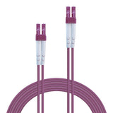 Cable Dúplex De Fibra Óptica Lindy Lc/Lc Om4 2m 50/125æm Multimodo