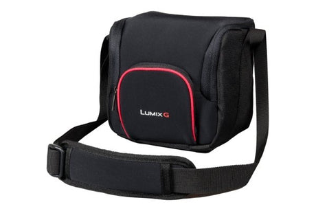 EAN 5025232769568 - Panasonic DMW-PGH68 Cubierta de hombro Negro, Rojo imagen 1