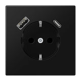 Jung Ls1520-15caswm Schukosteckdose M.Usb Typ Ac