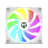 Nox Ventilador Hummer Easylink Argb Blanco Único