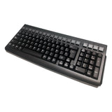 Teclado Pos Reducido 398 Mm. Con Lector De Banda Magnética 3 Pistas, Negro, Usb.