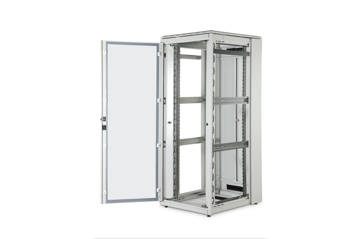 Armario De Red De 42ua Unique, 2053x800x1000 Mm Sin Partes Laterales, Gris