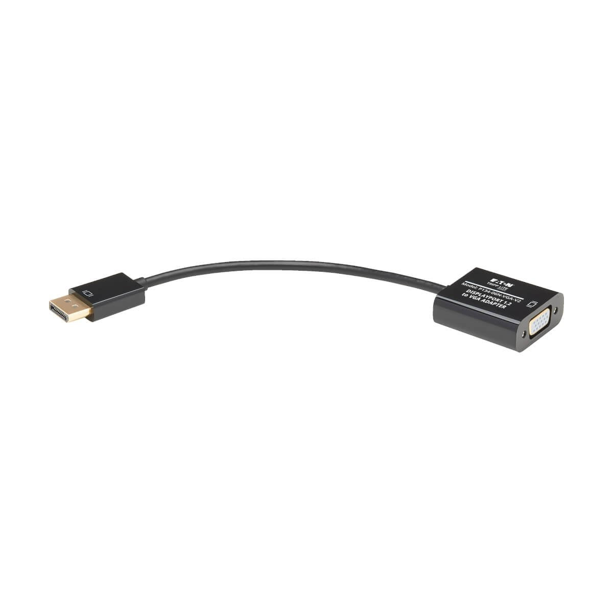 EAN 0037332192042 - Tripp Lite P134-06N-VGA-V2 adaptador de cable de vídeo 0,15 m DisplayPort VGA (HD15) Negro imagen 6