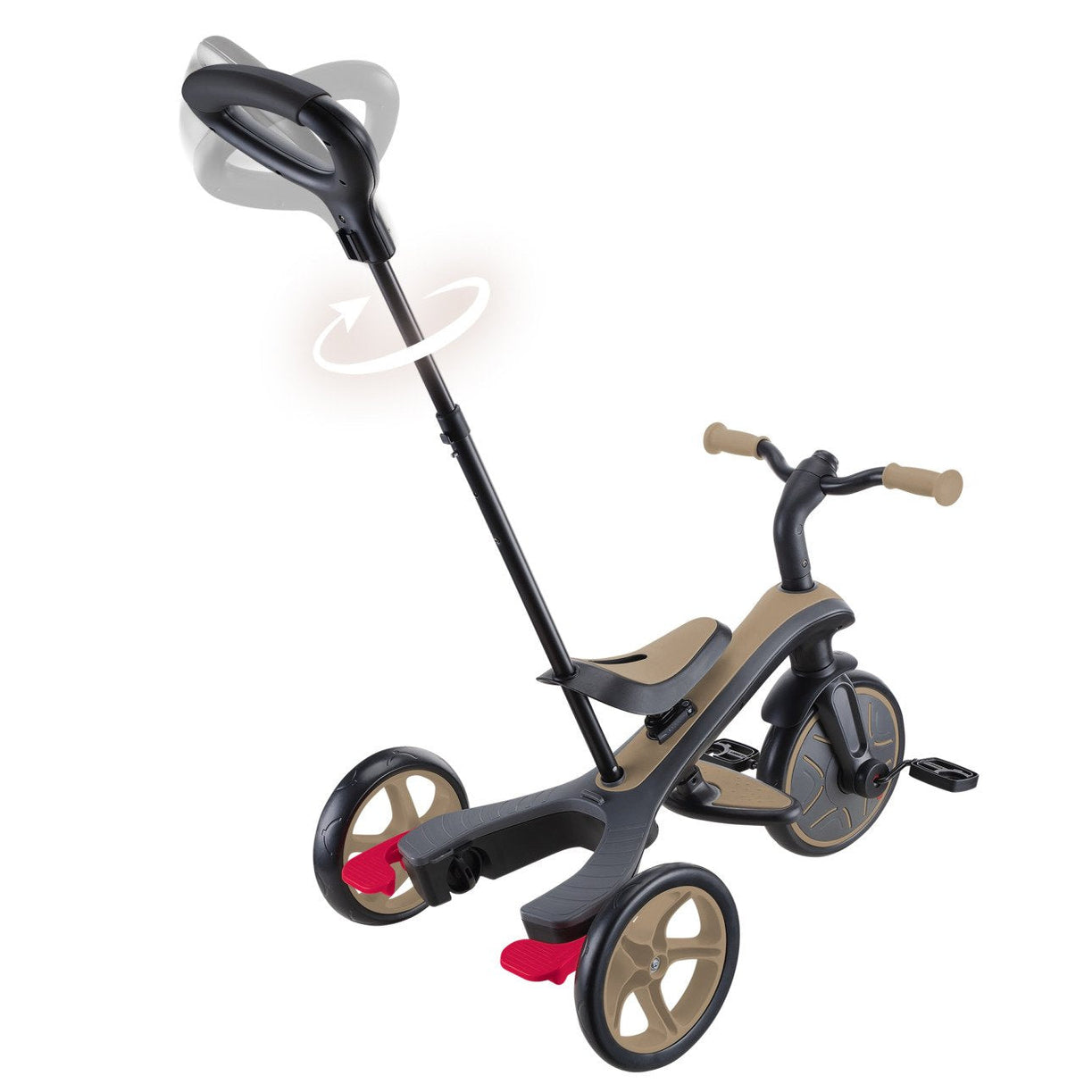 Globber Explorer Trike 4 En 1, Beige De Vehículos Infantiles 634-231