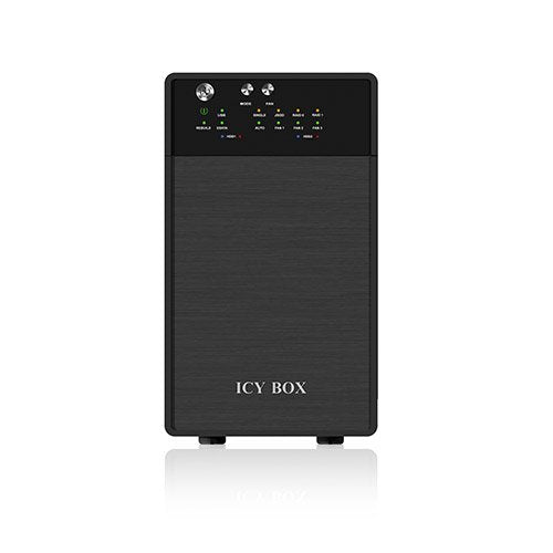 EAN 4250078186755 - ICY BOX IB-RD3620SU3 unidad de disco multiple 0 TB Escritorio Negro imagen 3