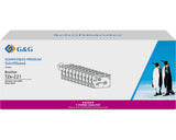 G&G 10 Schriftbänder Compatible Zu Brother Tze-221
