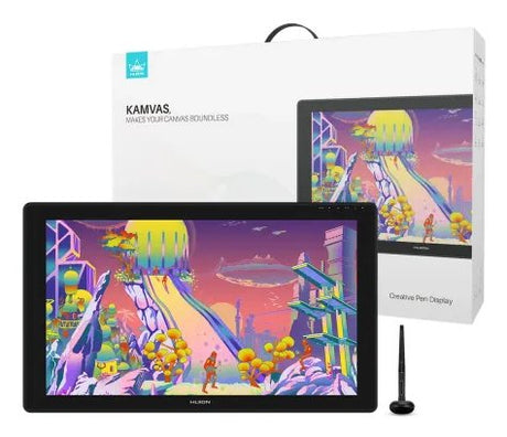 EAN 6930444802127 - HUION Kamvas 24 Plus tableta digitalizadora Negro 5080 líneas por pulgada 526,85 x 296,35 mm USB imagen 7