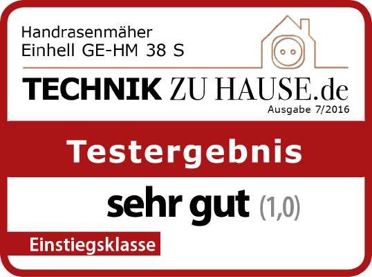 Cortacésped Einhell Hand-Rasenmäher Ge-Hm 38 S, Spindelmäher  3414165